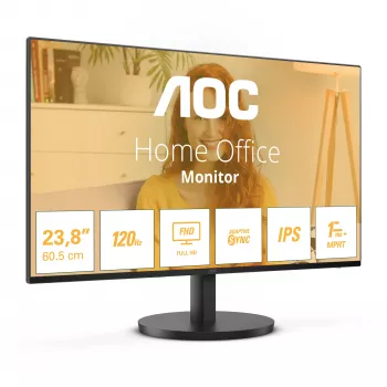 AOC 24B3HA2 monitorius 60,5 cm (23,8 colio) 1920 x 1080 pikselių Full HD LED juodas