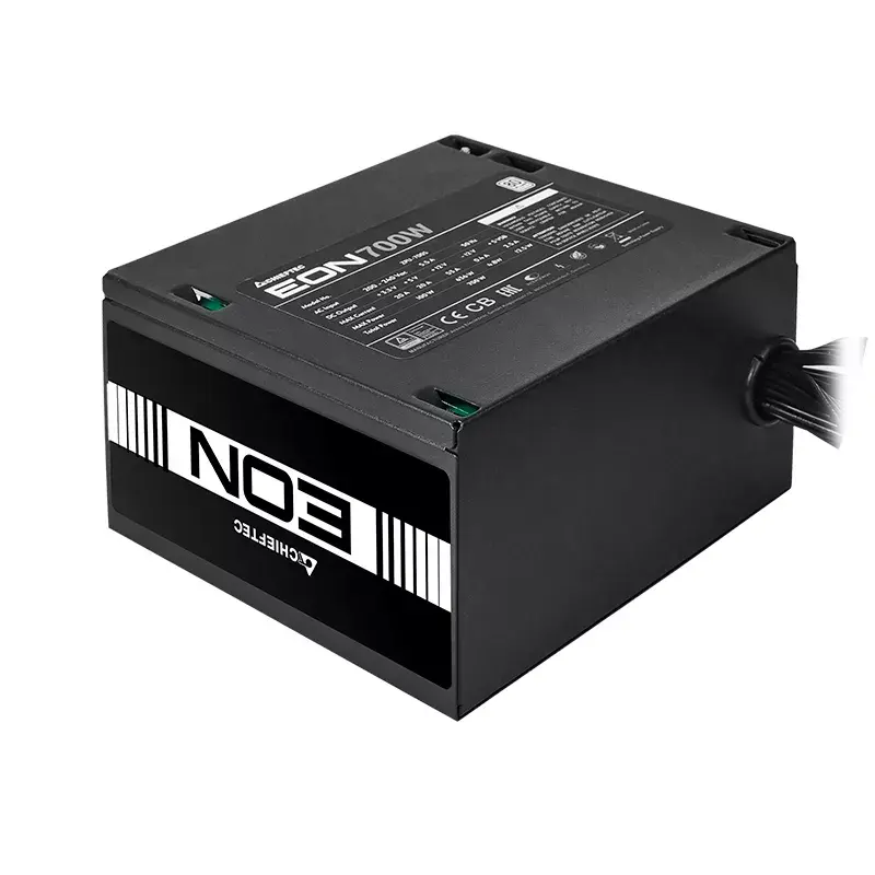 Maitinimo blokas Chieftec EON ZPU-400S 400 W 20+4 pin ATX ATX Juodas