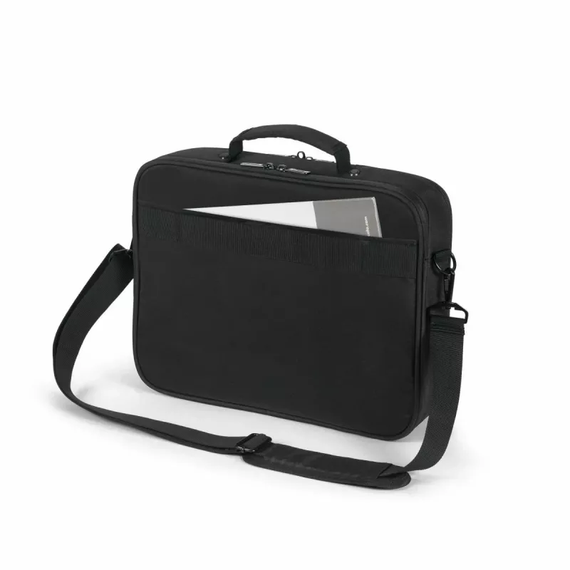 DICOTA Eco Multi Core - 13-14.1 col. nešiojamojo kompiuterio krepšys - Juodas / 300d 100% perdirbtas PET poliesteris
