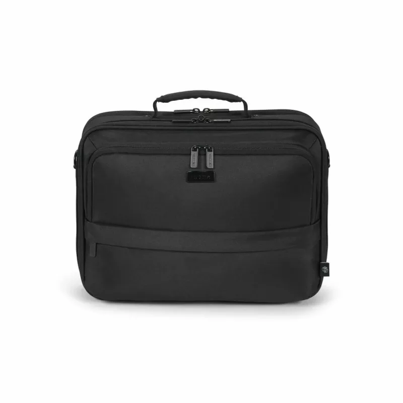 DICOTA Eco Multi Core - 13-14.1 col. nešiojamojo kompiuterio krepšys - Juodas / 300d 100% perdirbtas PET poliesteris