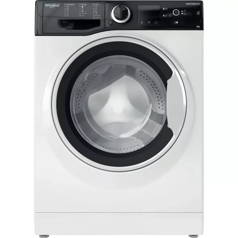 Whirlpool WRBSS 6249 S EU skalbyklė 6 kg 1200 aps./min. balta