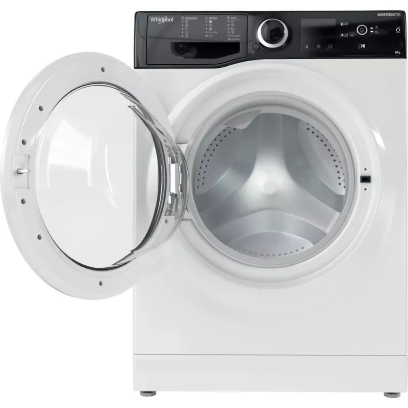Whirlpool WRBSS 6249 S EU skalbyklė 6 kg 1200 aps./min. balta