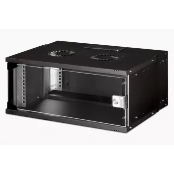 DIGITUS 19 inch 4U sieninis montavimo spintelė - SOHO PRO 240 x 540 x 400 mm juoda