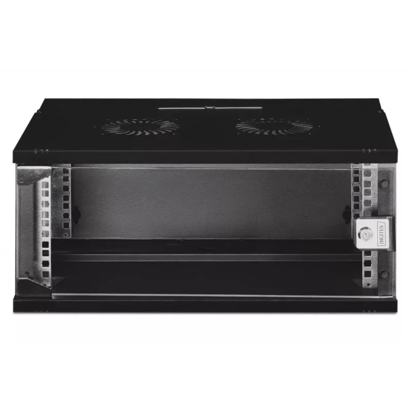DIGITUS 19 inch 4U sieninis montavimo spintelė - SOHO PRO 240 x 540 x 400 mm juoda