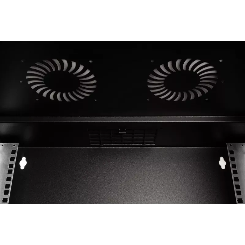 DIGITUS 19 inch 12U sieninis spintos korpusas - SOHO PRO 595 x 540 x 400mm juodas
