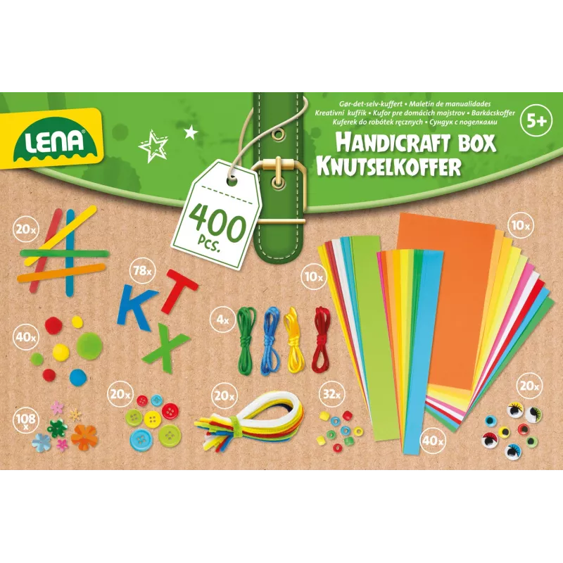 Vaikų kūrybos rinkinys Lena SM42713 Įvairiaspalvis nuo 5 metų