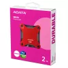 ADATA SD620 2 TB išorinis SSD, Micro-USB B, USB 3.2 Gen 2, juoda/raudona