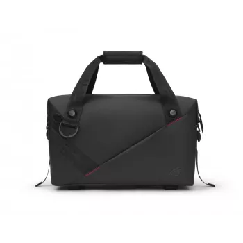 ASUS ROG SLASH Duffle Bag – vyriškas krepšys, juodas, poliesteris/PU/TPU