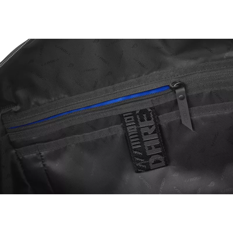 ASUS ROG SLASH Duffle Bag – vyriškas krepšys, juodas, poliesteris/PU/TPU