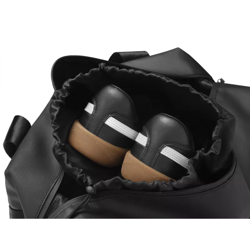 ASUS ROG SLASH Duffle Bag – vyriškas krepšys, juodas, poliesteris/PU/TPU