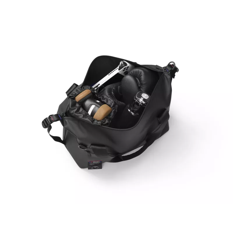 ASUS ROG SLASH Duffle Bag – vyriškas krepšys, juodas, poliesteris/PU/TPU