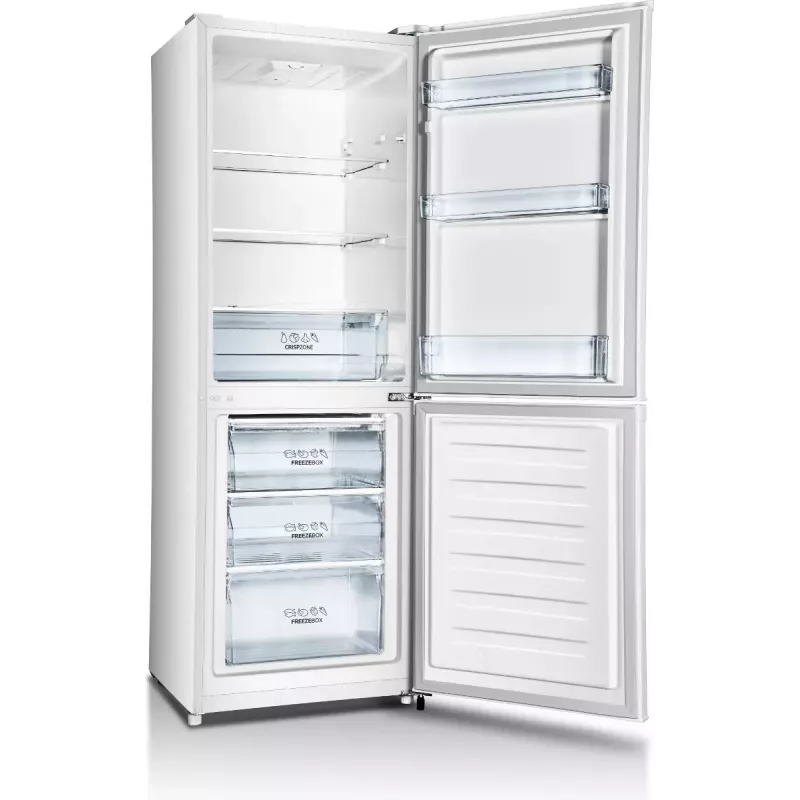 Šaldytuvas su šaldikliu Gorenje RK4162PW4 — 230 L (šaldytuvas 159 L, šaldiklis 71 L), baltas, inverteris, apatinis šaldiklis