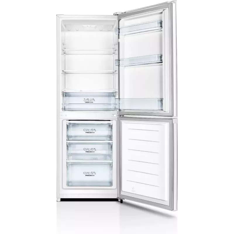 Šaldytuvas su šaldikliu Gorenje RK4162PW4 — 230 L (šaldytuvas 159 L, šaldiklis 71 L), baltas, inverteris, apatinis šaldiklis