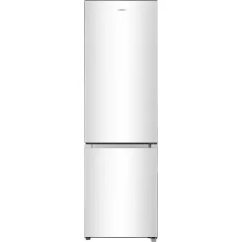 Laisvai pastatomas šaldytuvas-šaldiklis Gorenje RK4182PW4, 269 L bendras (198 L šaldytuvas, 71 L šaldiklis), baltas, šaldiklis apačioje