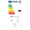 Laisvai pastatomas šaldytuvas-šaldiklis Gorenje N619EAW4 – 304 L (207 L šaldytuvas, 97 L šaldiklis), No Frost, LED ekranas, dešinės pusės vyriai, 39 dB