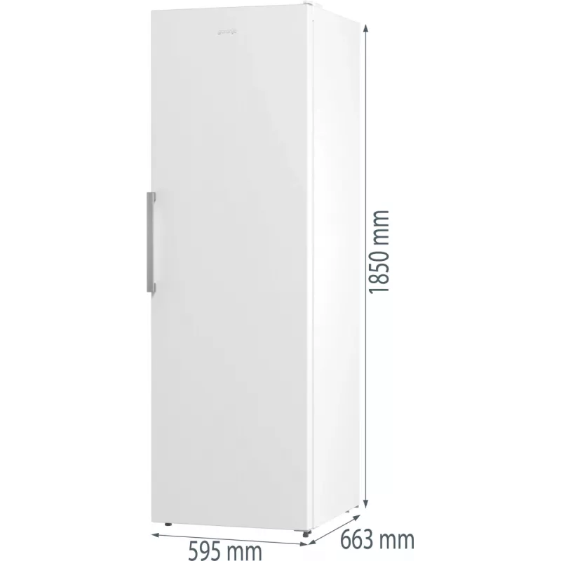 Šaldytuvas Gorenje R619EEW5 BK070B, 398 L, SN-N, 38 dB, E, Baltas