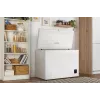 Šaldiklis skryninis Gorenje FH30EAW — 297 L nettalpa, energijos klasė E, laisvai pastatomas, ekranas, baltas