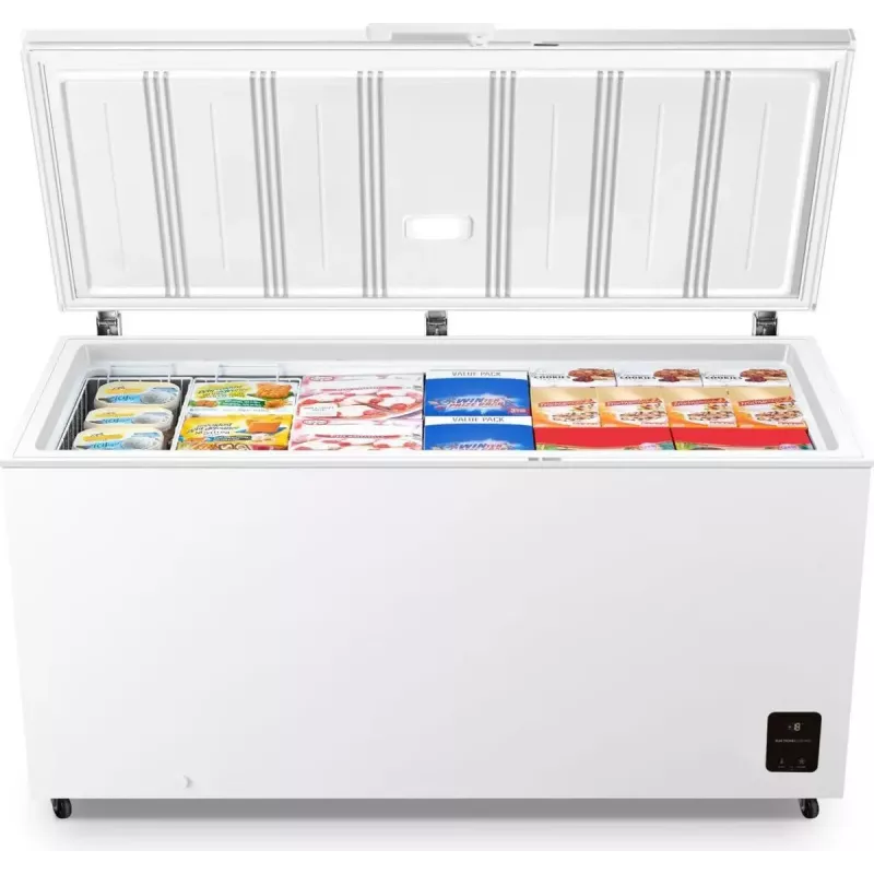 Šaldiklis skryninis Gorenje FH50EAW — 500 L, laisvai pastatomas, 84,7 cm aukštis, energijos klasė E, baltas