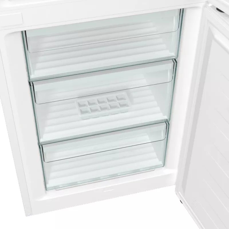 Gorenje Šaldytuvas-šaldiklis NRK6202EW4 BK070B, 331 L, No Frost, SN-N, 9 kg/24h, E, Baltas