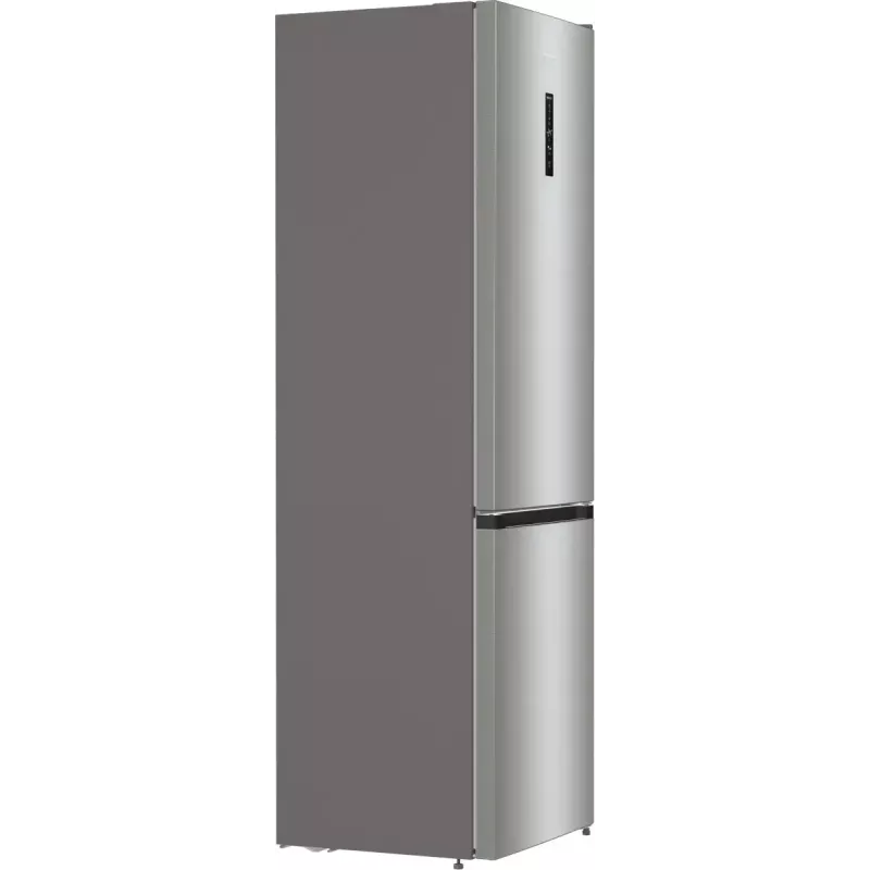 Gorenje NRK620CA2XL4 pastatomas šaldytuvas-šaldiklis, šaldiklis apačioje, 331 l (235 l + 96 l), No Frost Plus, energijos klasė C, pilkas