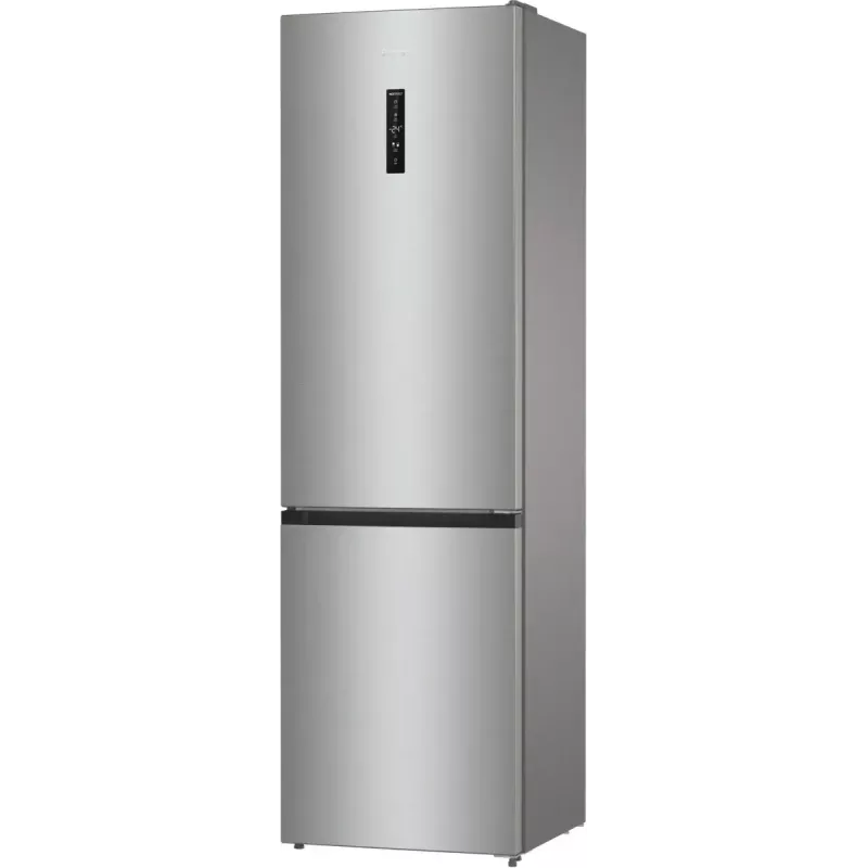 Gorenje NRK620CA2XL4 pastatomas šaldytuvas-šaldiklis, šaldiklis apačioje, 331 l (235 l + 96 l), No Frost Plus, energijos klasė C, pilkas