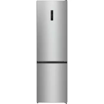 Gorenje NRK620CA2XL4 pastatomas šaldytuvas-šaldiklis, šaldiklis apačioje, 331 l (235 l + 96 l), No Frost Plus, energijos klasė C, pilkas