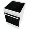 Gorenje GEC5A41WG Laisvai pastatoma viryklė Elektrinė Keraminė kaitlentė Balta