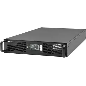 Nepertraukiamo maitinimo šaltinis (UPS) QOLTEC 52286 2 kVA (2000 W), galios koeficientas 1.0, montuojamas į stelažą