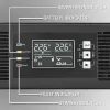 Nepertraukiamo maitinimo šaltinis (UPS) QOLTEC 52286 2 kVA (2000 W), galios koeficientas 1.0, montuojamas į stelažą