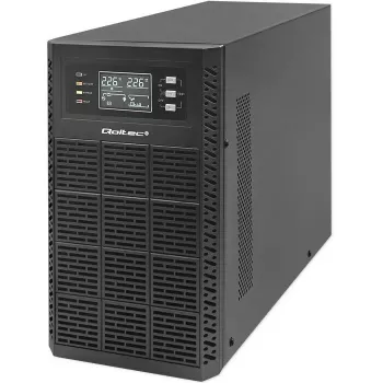 Nepertraukiamo maitinimo šaltinis QOLTEC 52282 3kVA Line-Interactive su LCD ekranu