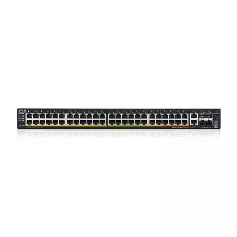 Zyxel XGS2220-54HP valdomas L3 gigabitinio eterneto (10/100/1000) jungiklis su PoE