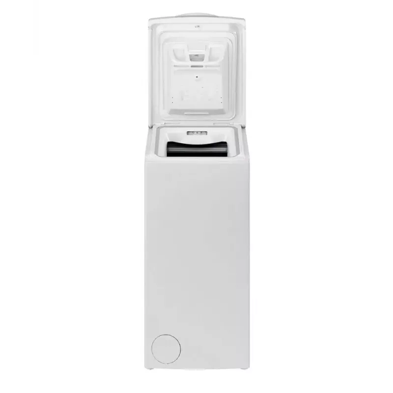 Skalbimo mašina su viršutiniu pakrovimu Indesit BTW L60400 EE/N — 6 kg, 1000 aps/min, balta
