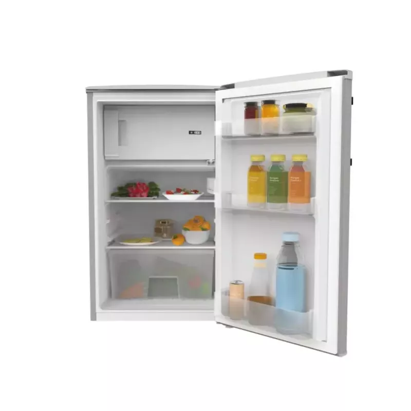 Šaldytuvas su šaldikliu Candy Comfort COT1S45ESH, laisvai pastatomas, 106 L (91 L šaldytuvas, 15 L šaldiklis), E klasė, sidabrinis