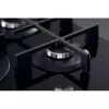 Whirlpool AKWL 728/NB juoda įmontuojama dujinė kaitlentė 75 cm 5 zonos