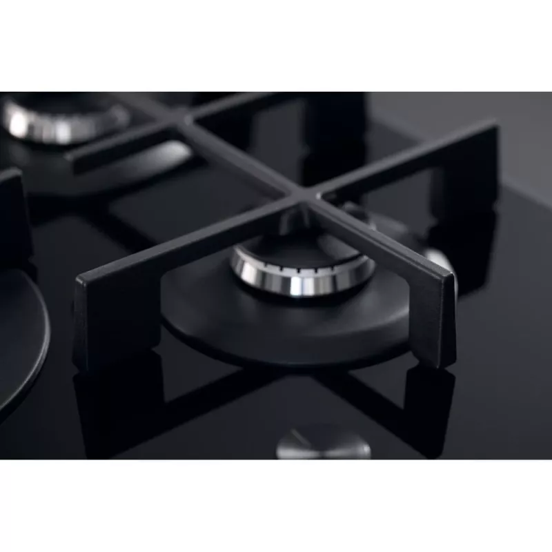 Whirlpool AKWL 728/NB juoda įmontuojama dujinė kaitlentė 75 cm 5 zonos