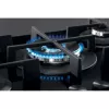 Whirlpool AKWL 728/NB juoda įmontuojama dujinė kaitlentė 75 cm 5 zonos