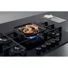 Whirlpool AKWL 728/NB juoda įmontuojama dujinė kaitlentė 75 cm 5 zonos
