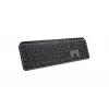 Belaidė pilno dydžio klaviatūra Logitech Master MX Keys S – Bluetooth, QWERTY, žirkliniai jungikliai, LED foninis apšvietimas, Graphite
