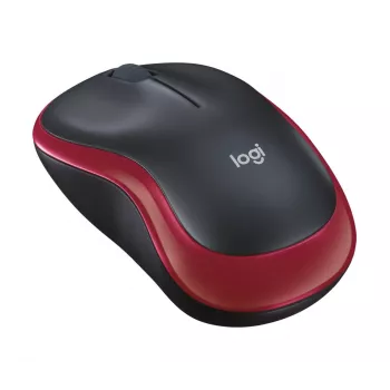 LOGITECH Wireless Mouse M185 Raudona