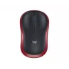 LOGITECH Wireless Mouse M185 Raudona