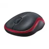 LOGITECH Wireless Mouse M185 Raudona