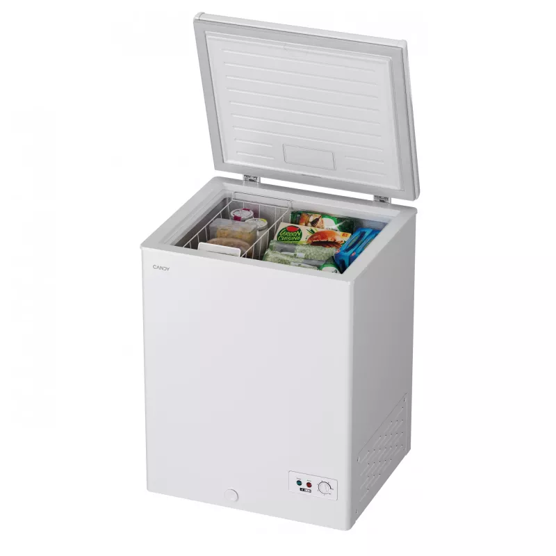 Šaldiklis CANDY CCHH 145E – 137 L, 4 žvaigždutės, kairieji vyriai, baltas