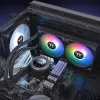 THERMALTAKE vandens aušintuvas - TH240 V2 Ultra ARGB Sync viskas viename skystinis aušintuvas