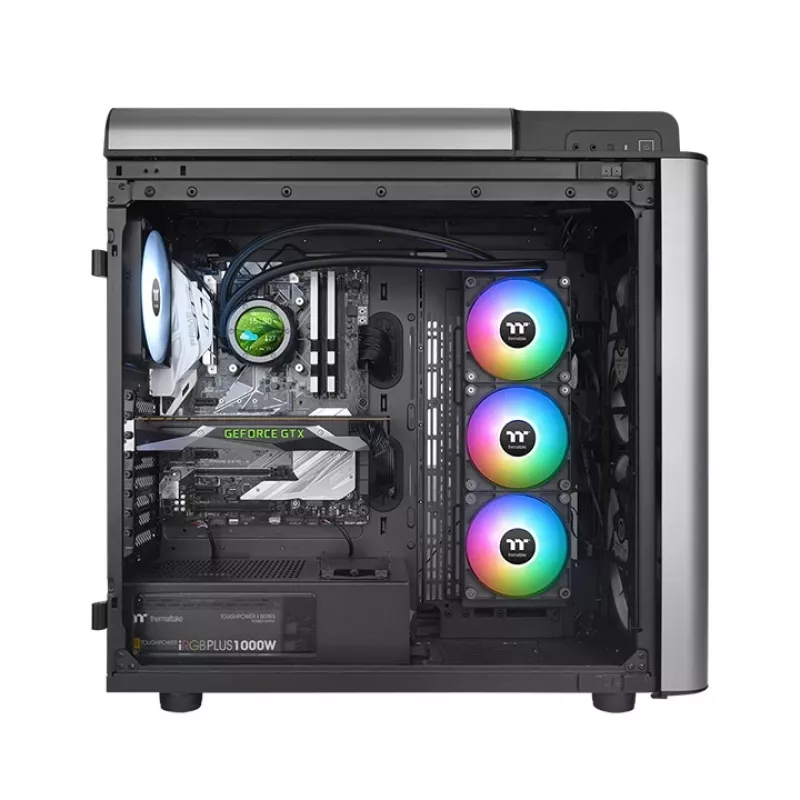THERMALTAKE TH360 V2 Ultra ARGB skysčio aušintuvas – 360 mm AIO su LCD ekranu