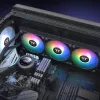 THERMALTAKE TH360 V2 Ultra ARGB skysčio aušintuvas – 360 mm AIO su LCD ekranu