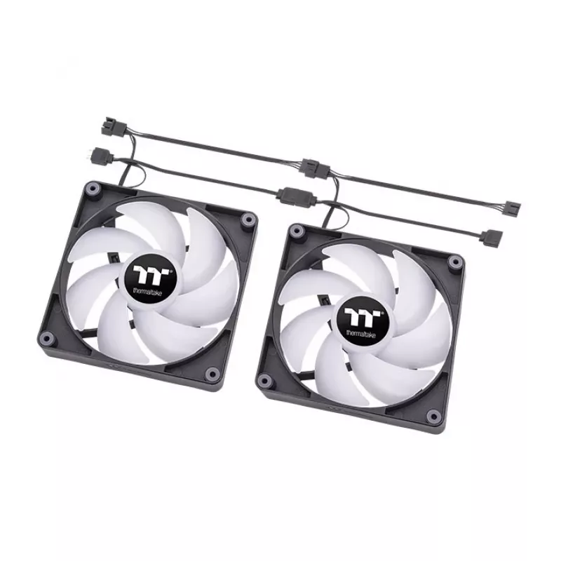 Ventiliatorius Thermaltake CT120 ARGB Sync juodas baltas 500-2000 RPM hidraulinis