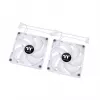 THERMALTAKE PC aušinimo ventiliatorius - CT120 ARGB Sync - 12 cm - Baltas - 2 vnt. pakuotė