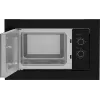 Beko BMOB20202B įmontuojama mikrobangų krosnelė, juoda, 20 L, 800 W