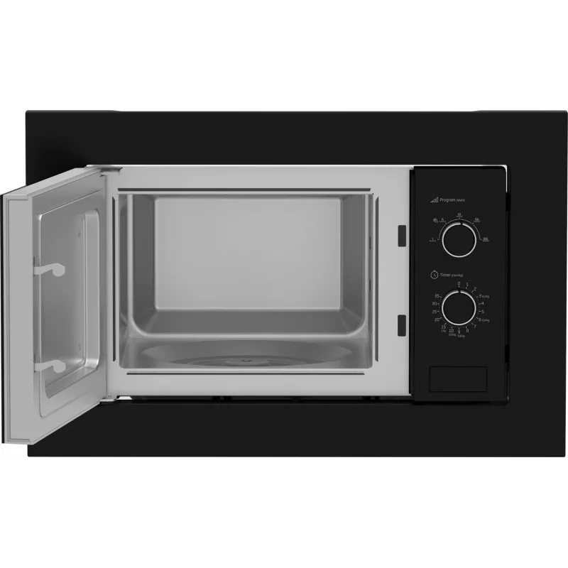 Beko BMOB20202B įmontuojama mikrobangų krosnelė, juoda, 20 L, 800 W