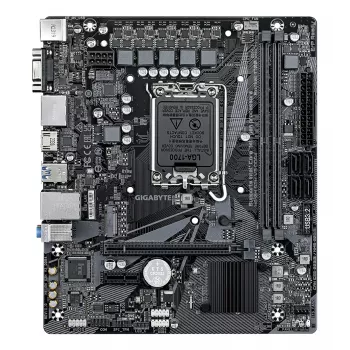 GIGABYTE H610M S2H V3 DDR4 pagrindinė plokštė – palaiko Intel Core 14-os kartos procesorius, 4+1+1 hibridinis skaitmeninis VRM, iki 3200MHz DDR4, 1xPCIe 3.0 M.2, GbE LAN, USB 3.2 Gen 1